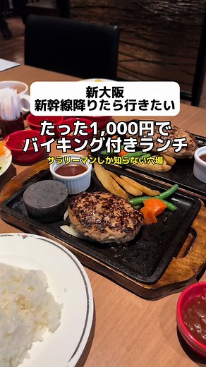新大阪で楽しむコスパ最強ランチ体験