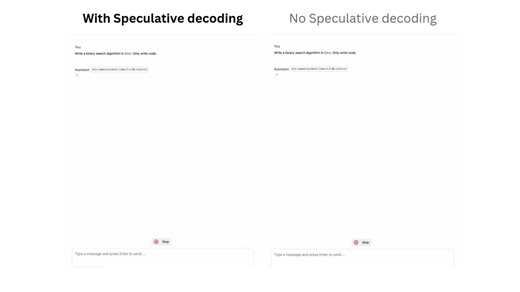 Introducing LM Studio 0.3.10 with 🔮 Speculative Decoding!It's an LLM inferencing technique that can speed up token generation by up to 1.5x-3x in some cases 🏎️💨- Supported for both GGUF and… | LM Studio | 10 comments