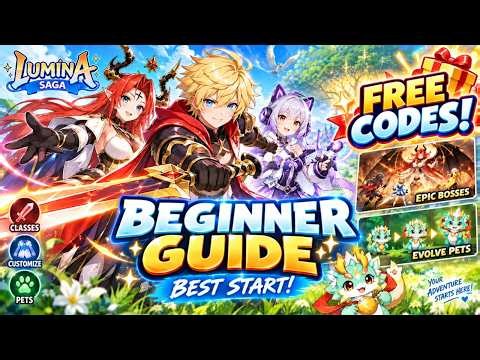 BEST Class For PVP & PVE ALL Active Codes Beginners Guide Lumina Saga