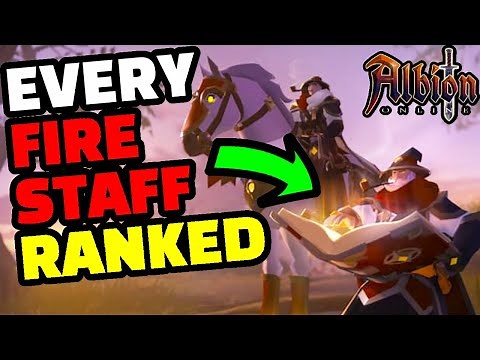 The ULTIMATE Fire Staff Tier List - Albion Online
