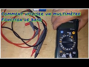 Comment utiliser un multimètre digital – Guide débutant complet 🔧🔋 1