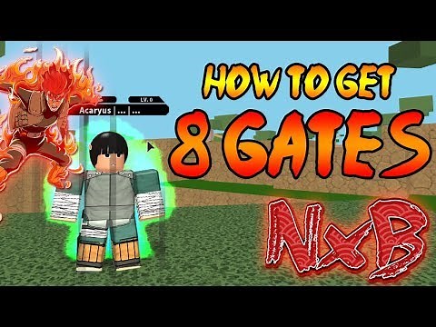 Naruto RPG: Beyond | HOW TO GET 8 GATES (LOCATION AND TIME)