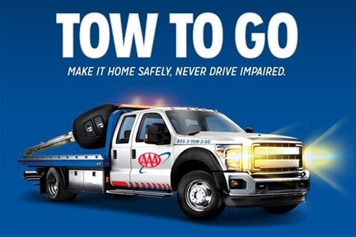 AAA offering Tow To Go program for impaired drivers through St. Patrick’s Day
