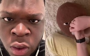 愤怒小哥看网友做手工娃娃，越看越觉得眼熟...