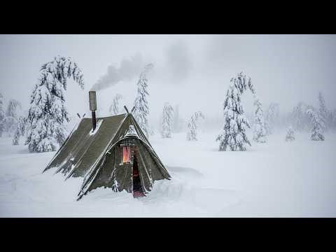 The Storm Wouldn’t Stop | −62°C Winter Survival | Heavy Snow and Total Isolation