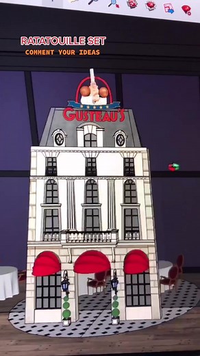 Gusteau's Kitchen and Restaurant Design Ideas