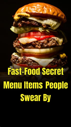 Fast-food secret menu items customers swear by