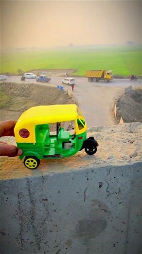 Rc Remote Control Auto Rickshaw Race 🔥