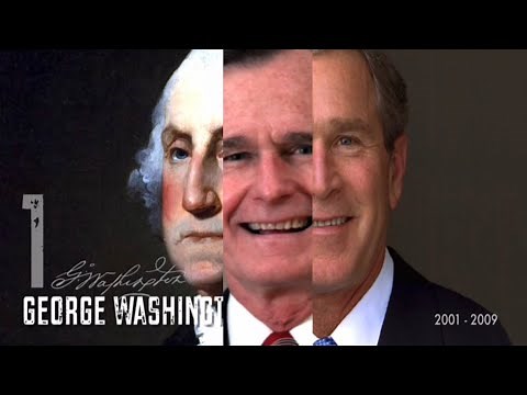 Presidents Song 1-46 by Mister Harms but the presidents are grouped together by their first names