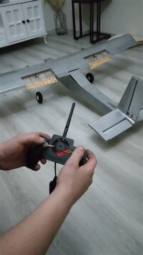 Arduino nano ve uno ile rc kumanda test. #rc #arduino #plane #rcplane #kumanda #uçak