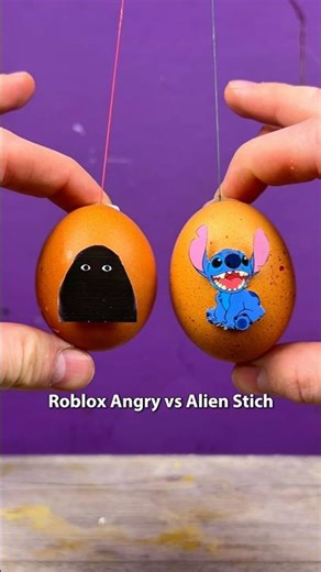 Roblox Angry vs Alien Stich Egg Boxing