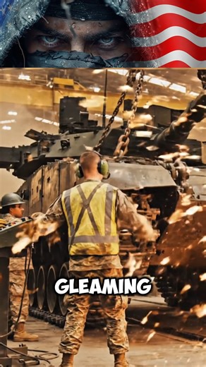 US Army Teamwork Assembling Leopard Tank Base Frame with Industrial Crane | Military Library