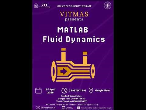 MATLAB: Simulating Fluid Dynamics | Math - O - Mania 2026