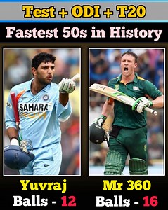 224K views · 1.5K reactions | Fastest 50s in Cricket History | Test+ODI+T20 | Cricket Stats | Facebook