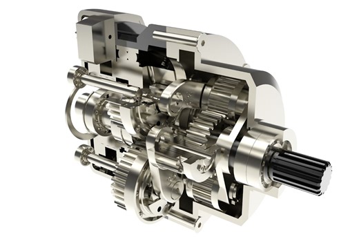RatioZero transmission is world's first geared CVT