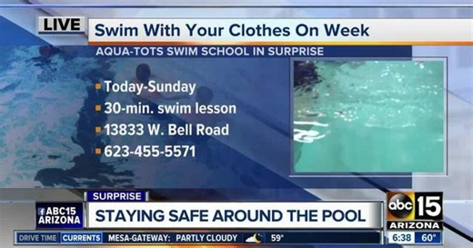 'Swim With Your Clothes on Week' kicks off