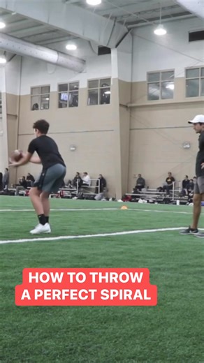 HOW TO THROW A PERFECT SPIRAL | First Down Training