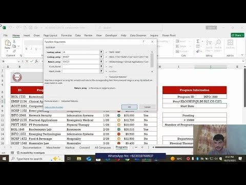 Shelly Cashman Excel 365 | Modules 4-7: SAM Capstone Project A | Rhodes Technical College