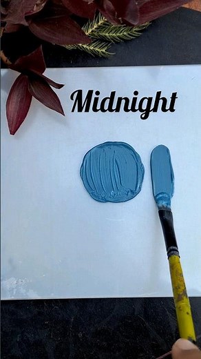 How to get Midnight blue colour by acrylics | acrylic colour mixing for Midnight #blue #midnight