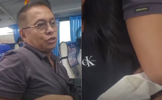 Manyakis sa bus ginigil mga netizen