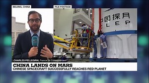 Chinese spacecraft successfully lands on surface of Mars