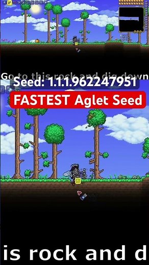 Corruption/Small 1.4.4.9 Aglet seed #terraria