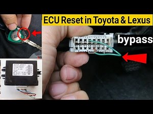 How to Reprogram an ECU immobilizer in A toyota || Trouble Code B2799