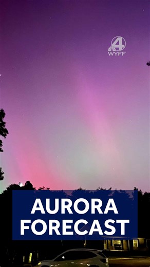 117K views · 639 reactions | A rare geomagnetic storm could give millions across the U.S. a view of the Aurora Borealis from their backyard. #geomagneticstorm #rare #spaceweather #weather #Aurora #phenomenon #northernlights #SpaceExploration #nightsky #sky #forecast #usa #SouthCarolina #NorthCarolina #Georgia #Alabama #Mississippi #Tennessee #Virginia #powergrid #fypシ #foryoupageシ #viralreelsシ #auroraborealis | WYFF News 4 | Facebook