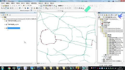 【GIS】如何进行批量OD点对的NetworkAnalyst道路网络分析