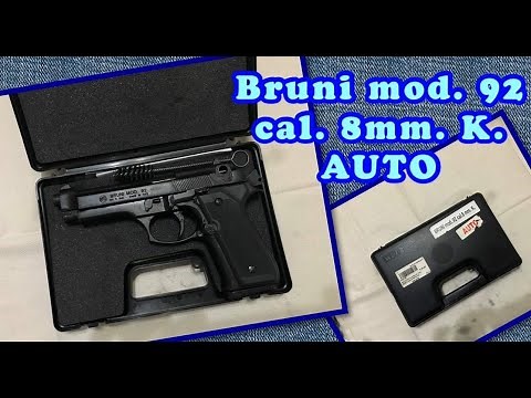 Bruni mod. 92 cal. 8mm K. AUTO