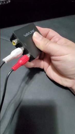 Connect your VCR to a HDMI TV #rcatohdmi #vcrtotv #vhstapes #movienight