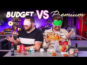 Blind Tasting BUDGET vs PREMIUM Ingredients