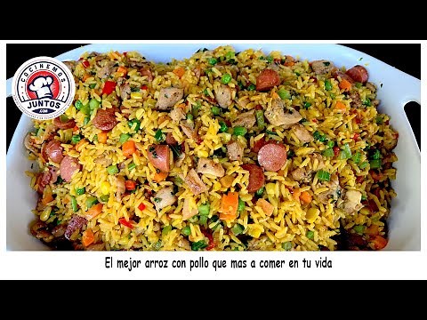 The best chicken and rice you'll ever eat in your life.