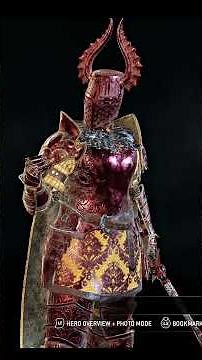 Demonic Warmonger Outfit Showcase | For Honor #forhonor