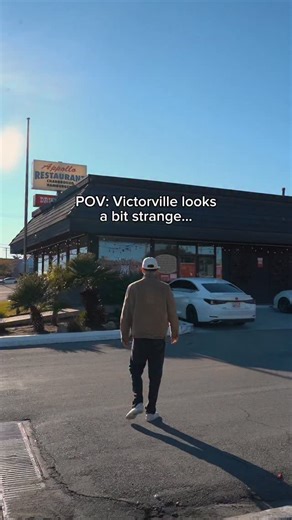 🍔👾 Fort Apollo Things are getting a little strange around here and we are completely okay with it 😌🔥 A giant orange creature watching over the restaurant fresh ground burgers sizzling like portal energy and fries so good they might actually open the Upside Down 🍟⚡️ Nothing spooky just killer food and a cool little nod to the universe that makes everything more fun Only at Apollo Burgers Victorville Where the beef is real and the vibes are… slightly supernatural 😎 #ApolloBurgers #FortApollo