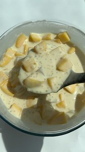 Mango Bango 🥭 This Filipino dessert is one of my favourite things to make in the summer - it’s so refreshing and delicious! It’s also the perfect dessert for summer BBQs or parties because you can make it the night before and leave it in the fridge - it also requires minimal cooking (just the sago) 1 cup mini tapioca pearls (sago) - add to a pan of boiling water and simmer for 12 mins; cover with a lid for 10-15 mins until completely transparent; drain the sago and rinse well with cold water; k