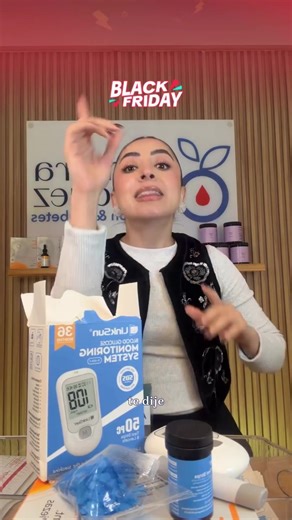 Linksun G-425-1 Blood Glucose Monitor Kit, 100/50 Test Strips &100/50 Lancets, 1 Blood Sugar Monitor, 1 Lancing Device, Diabetes Testing Kit, No Coding,500 Memory, Control Solution, Large Display, Glucometer for Home Use Healthcare TikTokShopBlackFriday