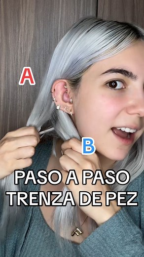 1.1M views · 45K reactions | Sí o sí lo entienden #trenza #peinado #ferjalil #tutorial #Fail #dificil #trenzadepescado #trenzadedos #facil | Fer Jalil | Facebook