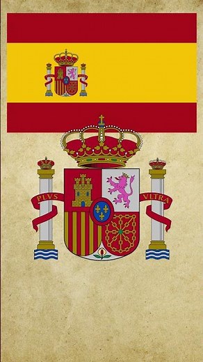 The hidden secret of the Spanish flag 🇪🇸 #flags #history #curiosities