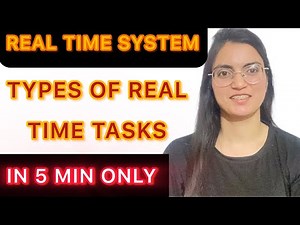 Types of Real Time Tasks