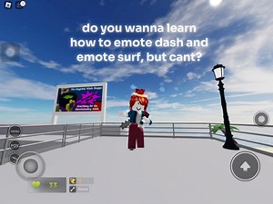 How to Emote Dash and Emote Surf Tutorial for Roblox Evade