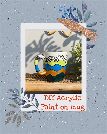 693K views · 13K reactions | Went to Bangla vision channel for a show few days ago, got this souvenir mug & here i am-did some DIY experiment on it  . music-https://youtu.be/MCVDTLMQBmc ♥️ . Shop my collection - Shordindu : শরদিন্দু www.shordindu.com.bd | Habiba.Shurovy | Facebook