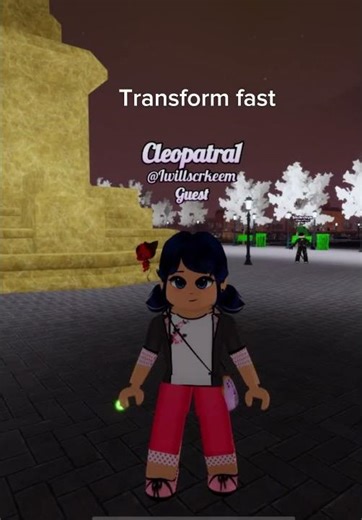 How to unify miraculous in (lady frost) Paris: hidden secrets #roblox #fyp #miraculous #ladybug #fun