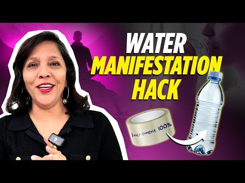 Most Powerful PASSIVE Manifestation Technique | Water Bottle Technique | Law of Attraction