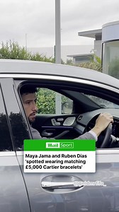 168K views · 361 reactions | Ruben Dias and Maya Jama spotted wearing matching Cartier bracelets  | Daily Mail Sport | Facebook