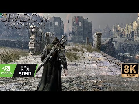 [8K] Shadow of Mordor –RTX 5090 Beyond-All-Limits Raytracing | Ryzen 9800X3D Ultra Graphics Showcase