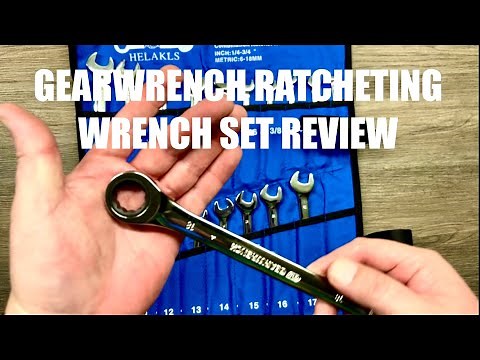 Gearwrench 20 Piece Ratcheting Wrench Set Review
