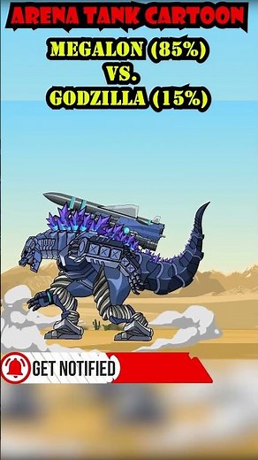MEGALON vs GODZILLA The Ultimate Kaiju Showdown! #tankbattle #animation #militaryanimation