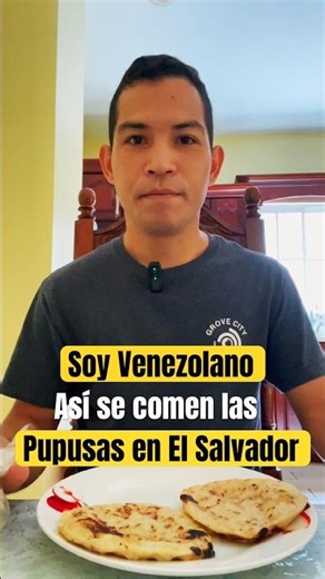 ¿Así se comen las pupusas en La Unión? 🇸🇻😱