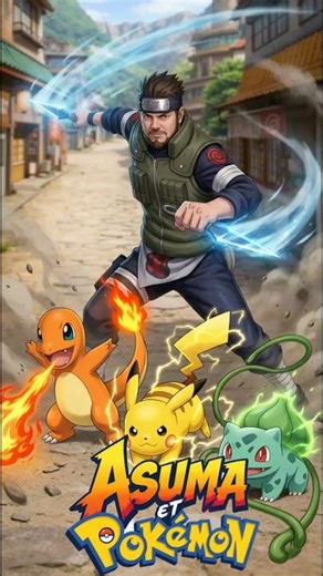 Asuma et Pokémon 🔥⚡️